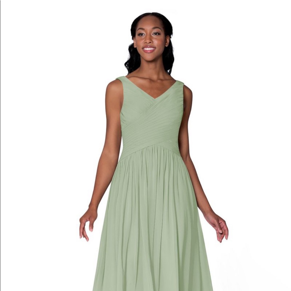 Floorlength azazie dress